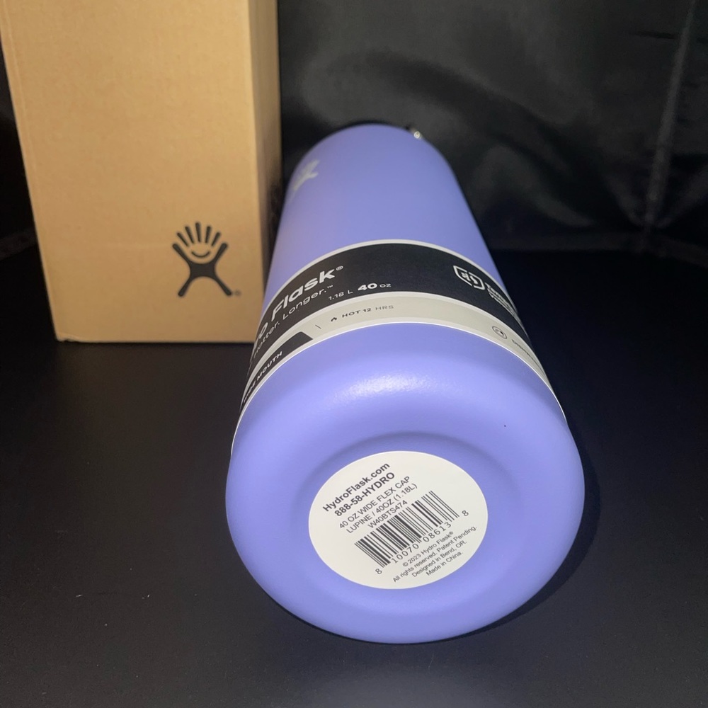 NWB Hydroflask 40 oz Bottle Lupine - Picture 2 of 4